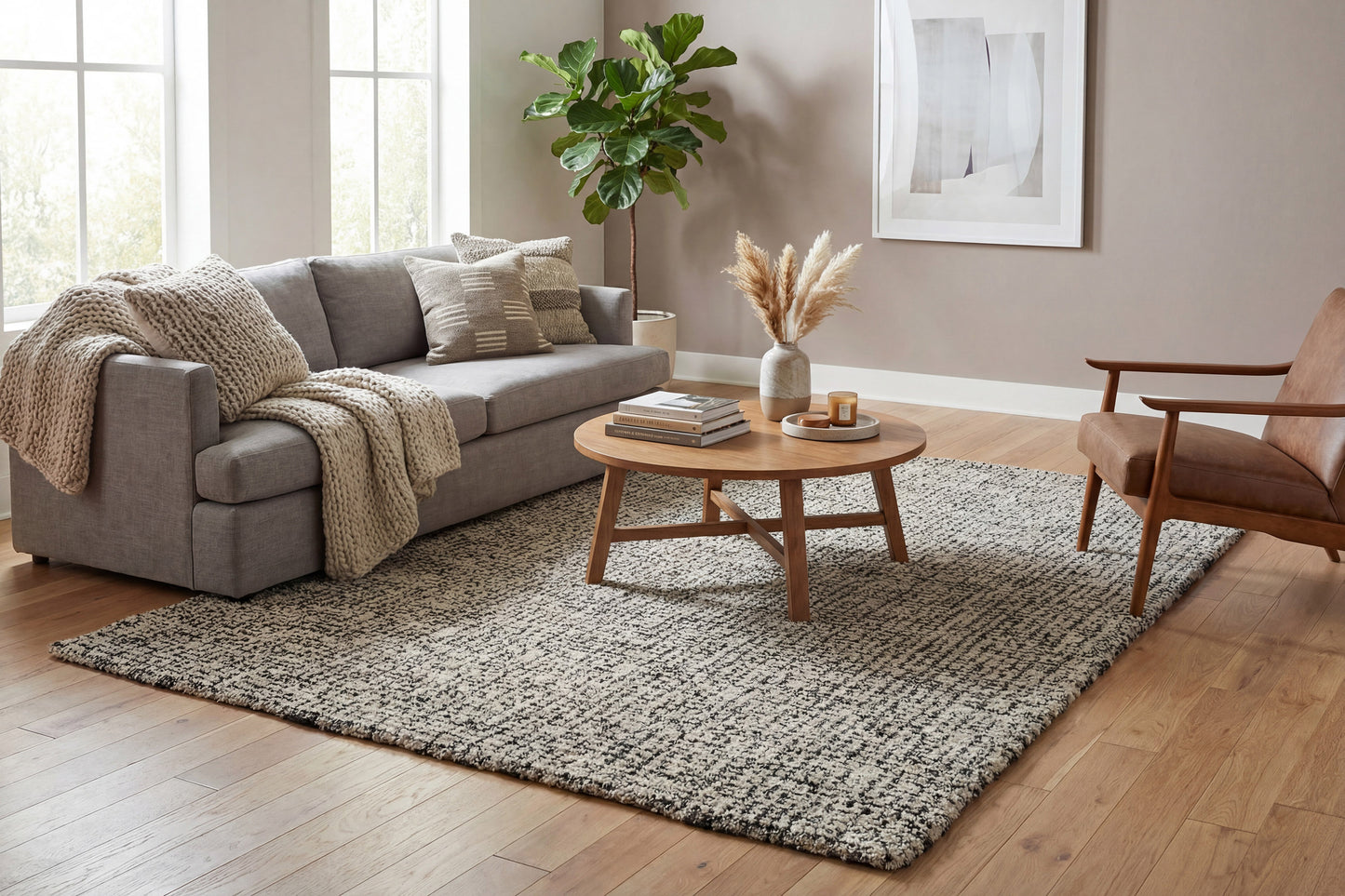 Mehari 23160-6288 Grey/Ivory Area Rug