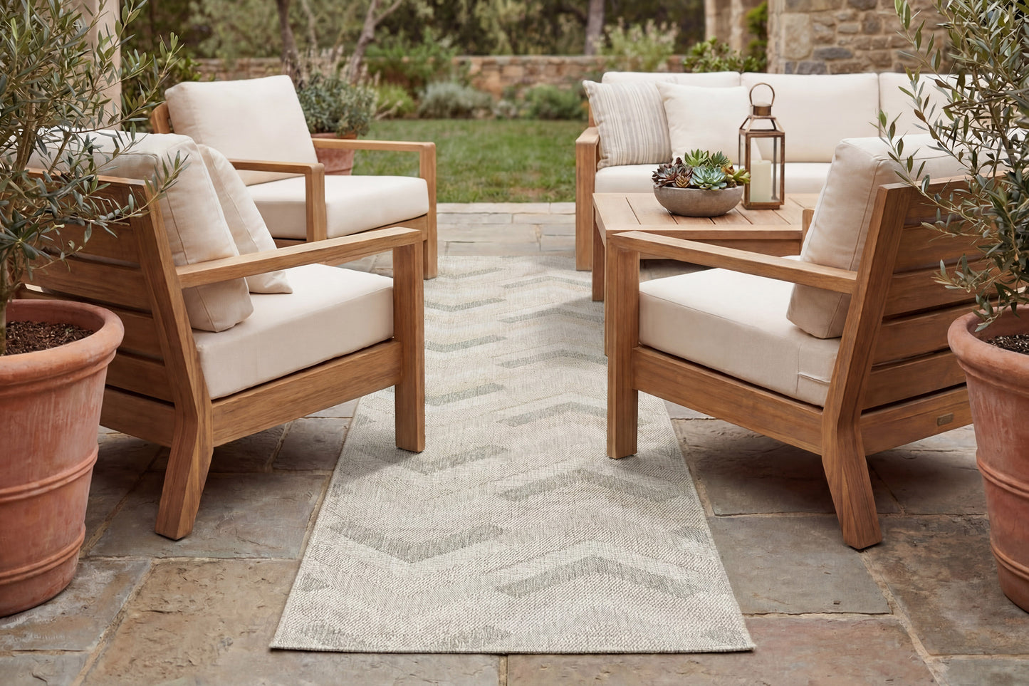 Melissa 4236-819 Beige/Ivory/Grey Area Rug