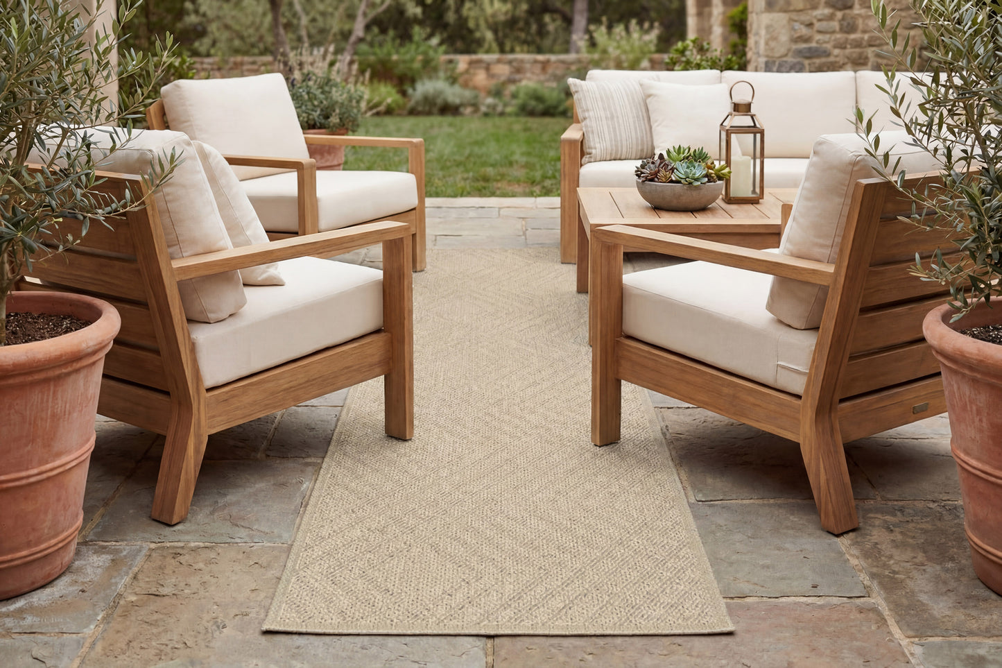 Melissa 4237-800 Beige Area Rug