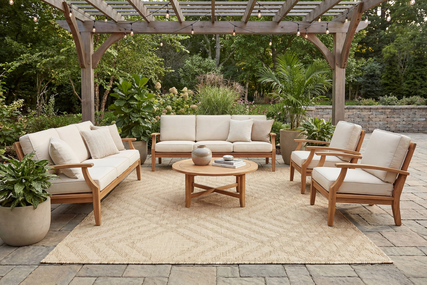 Melissa 4237-800 Beige Area Rug