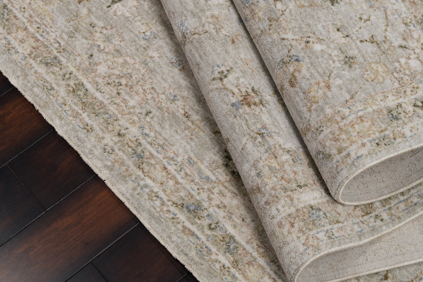 Milano 12502-918 Grey/Light Grey/Beige Area Rug