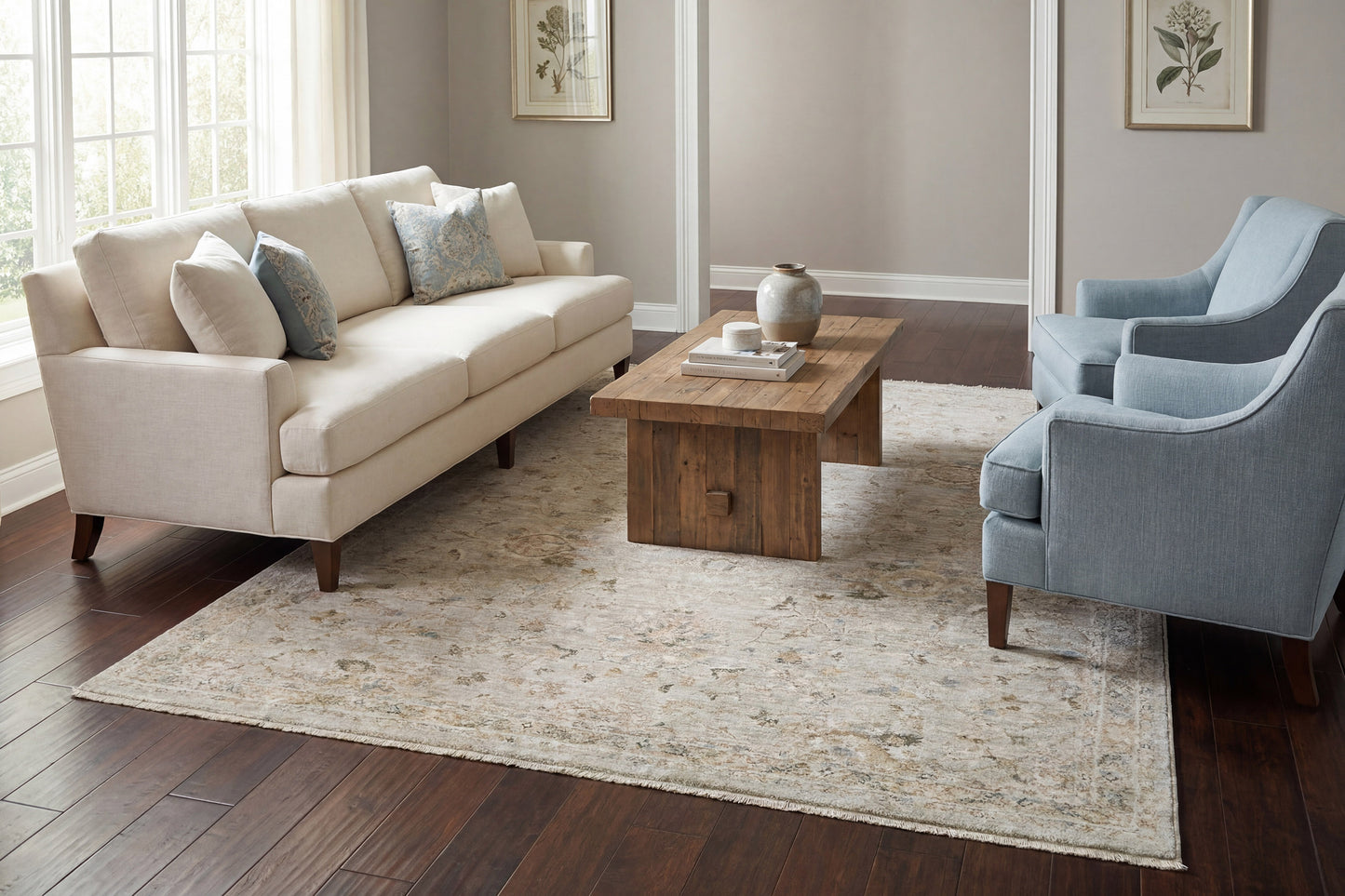 Milano 12502-918 Grey/Light Grey/Beige Area Rug