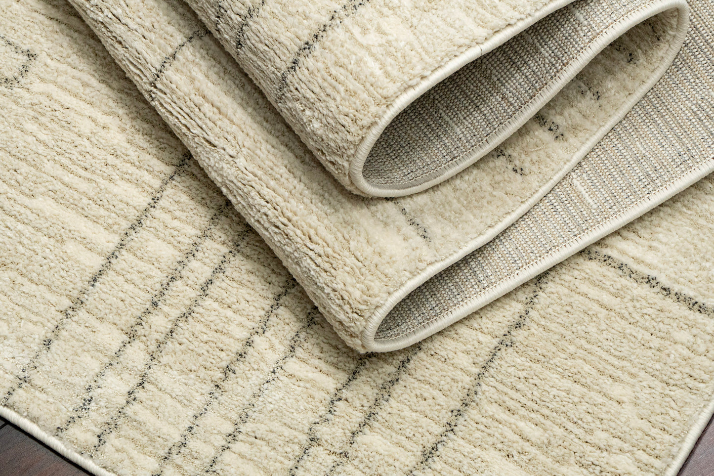 Monroe 9800-890 Beige/Grey Area Rug