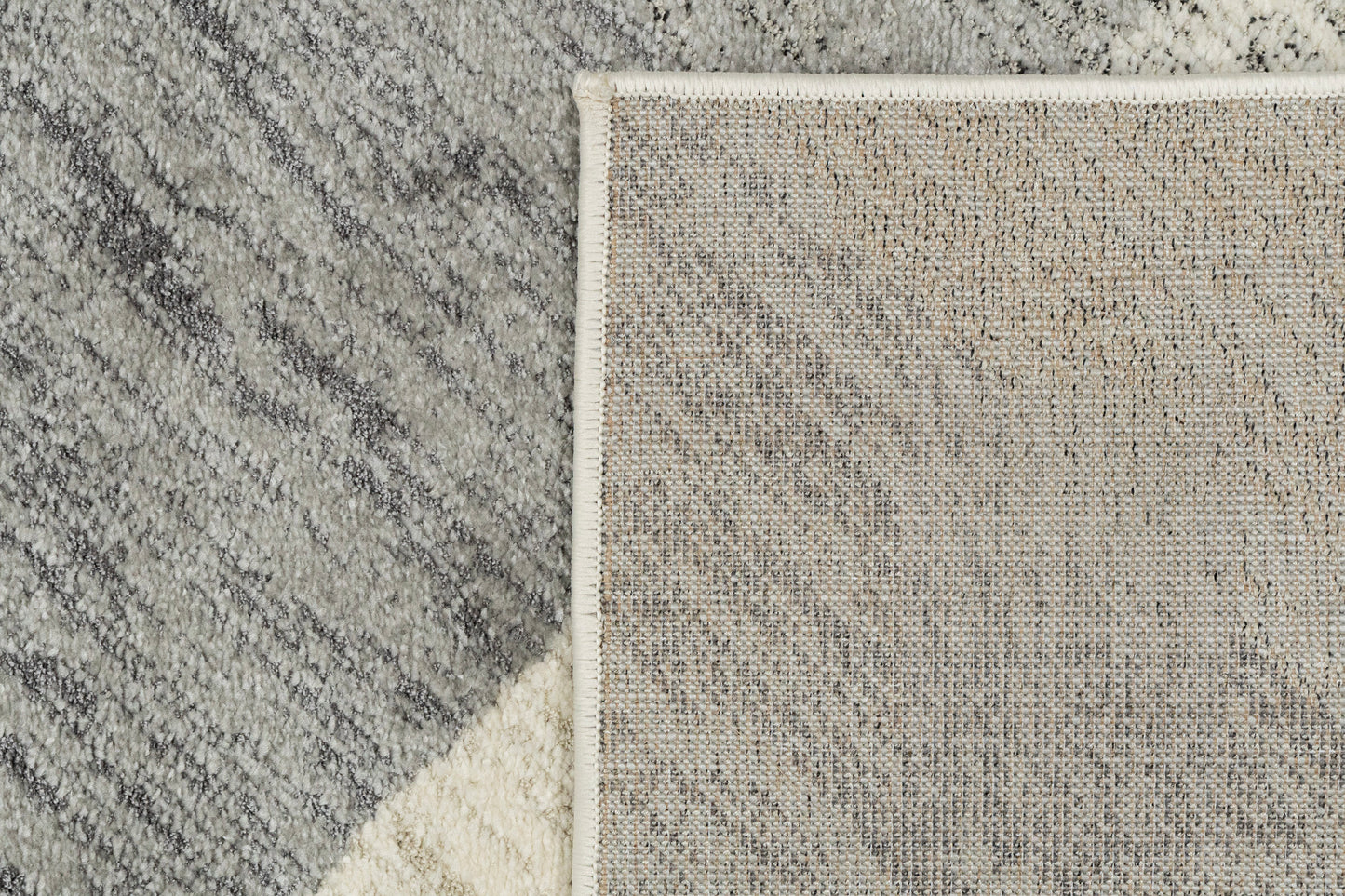 Monroe 9812-190 Ivory/Grey Area Rug
