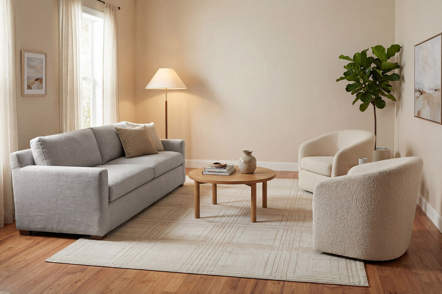 Montrose 1780-180 Cream/Beige Area Rug