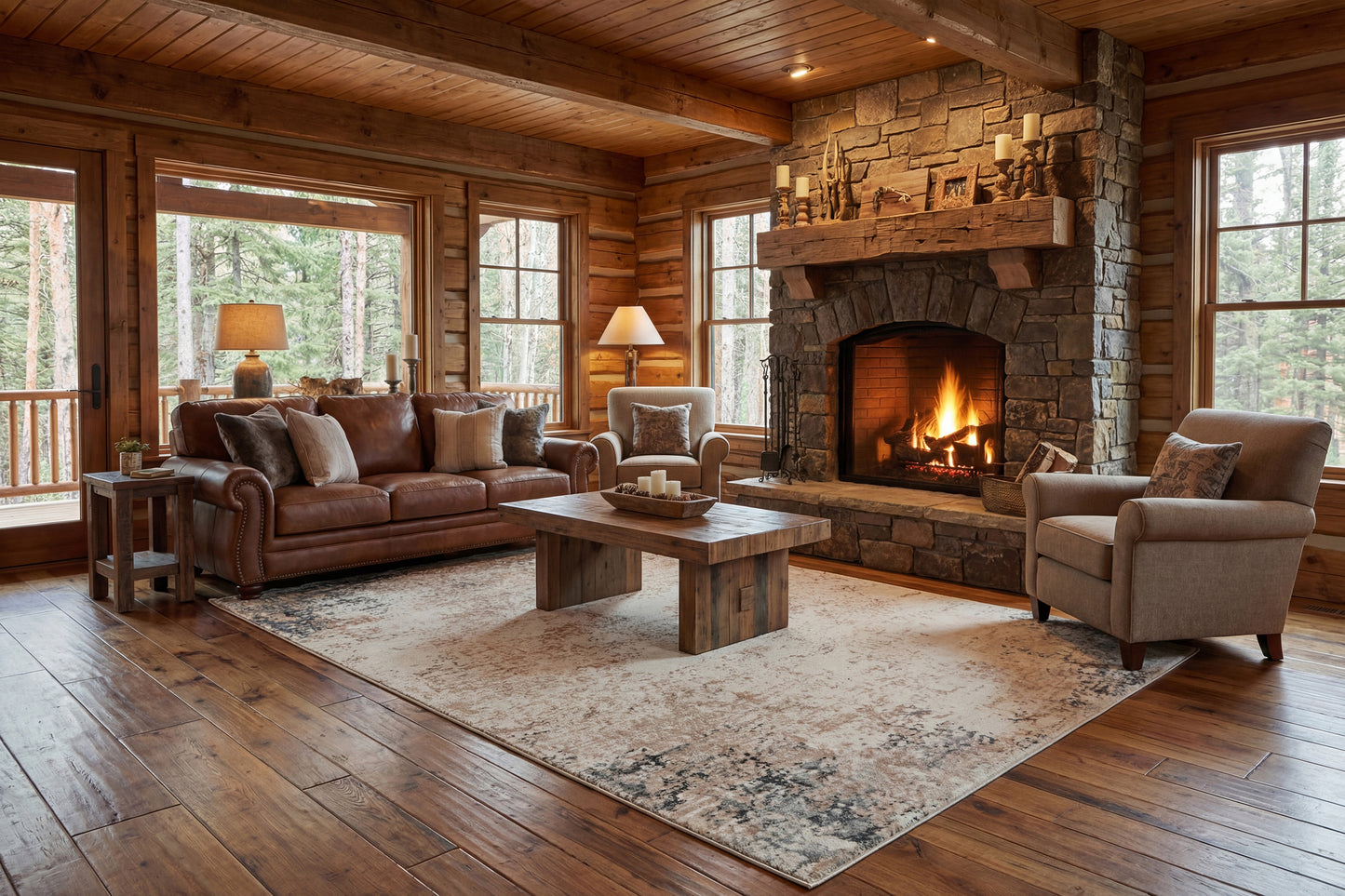 Montrose 1782-180 Cream/Beige Area Rug