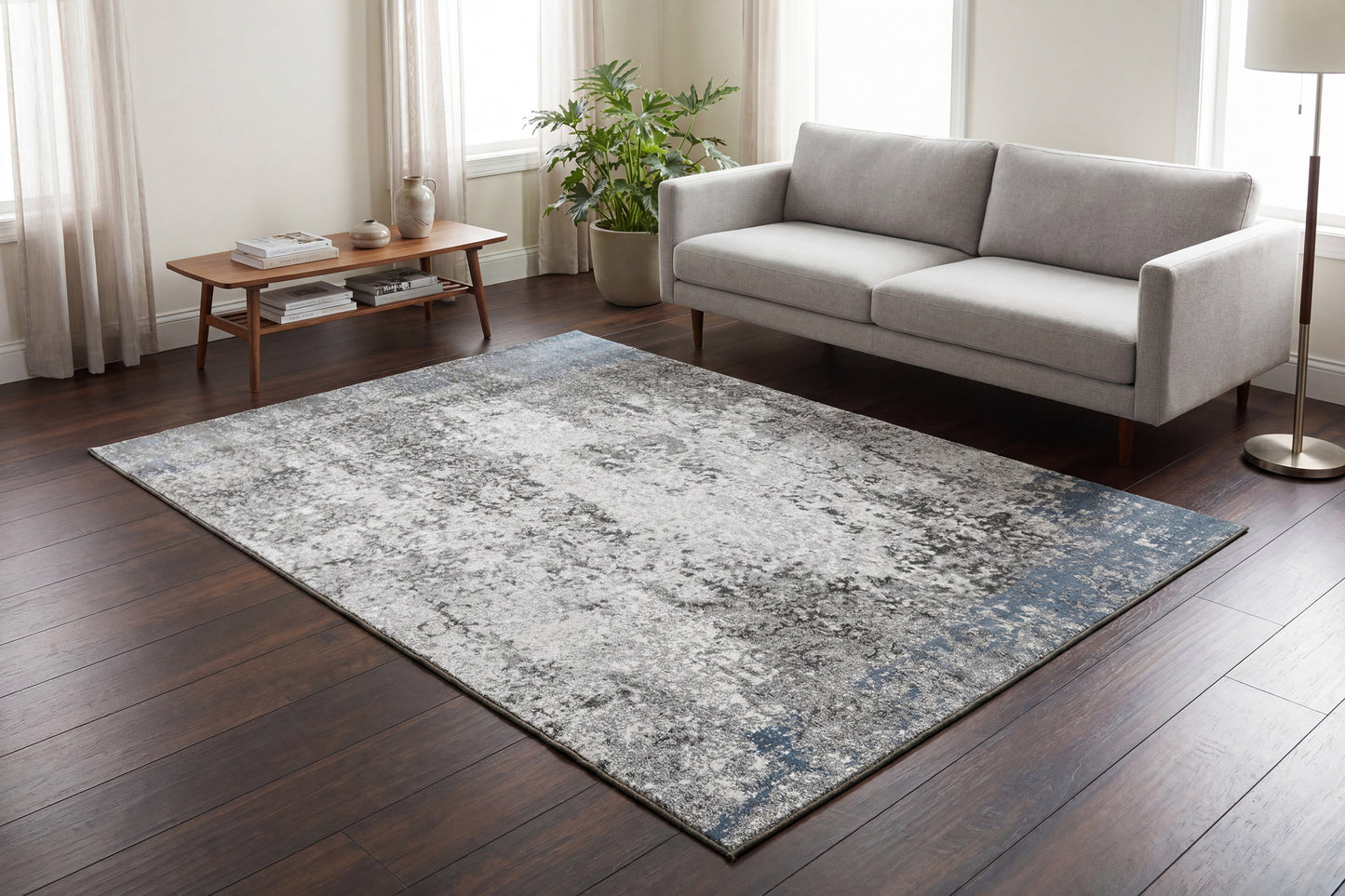 Mysterio 12257-506 Beige/Grey/Taupe Area Rug