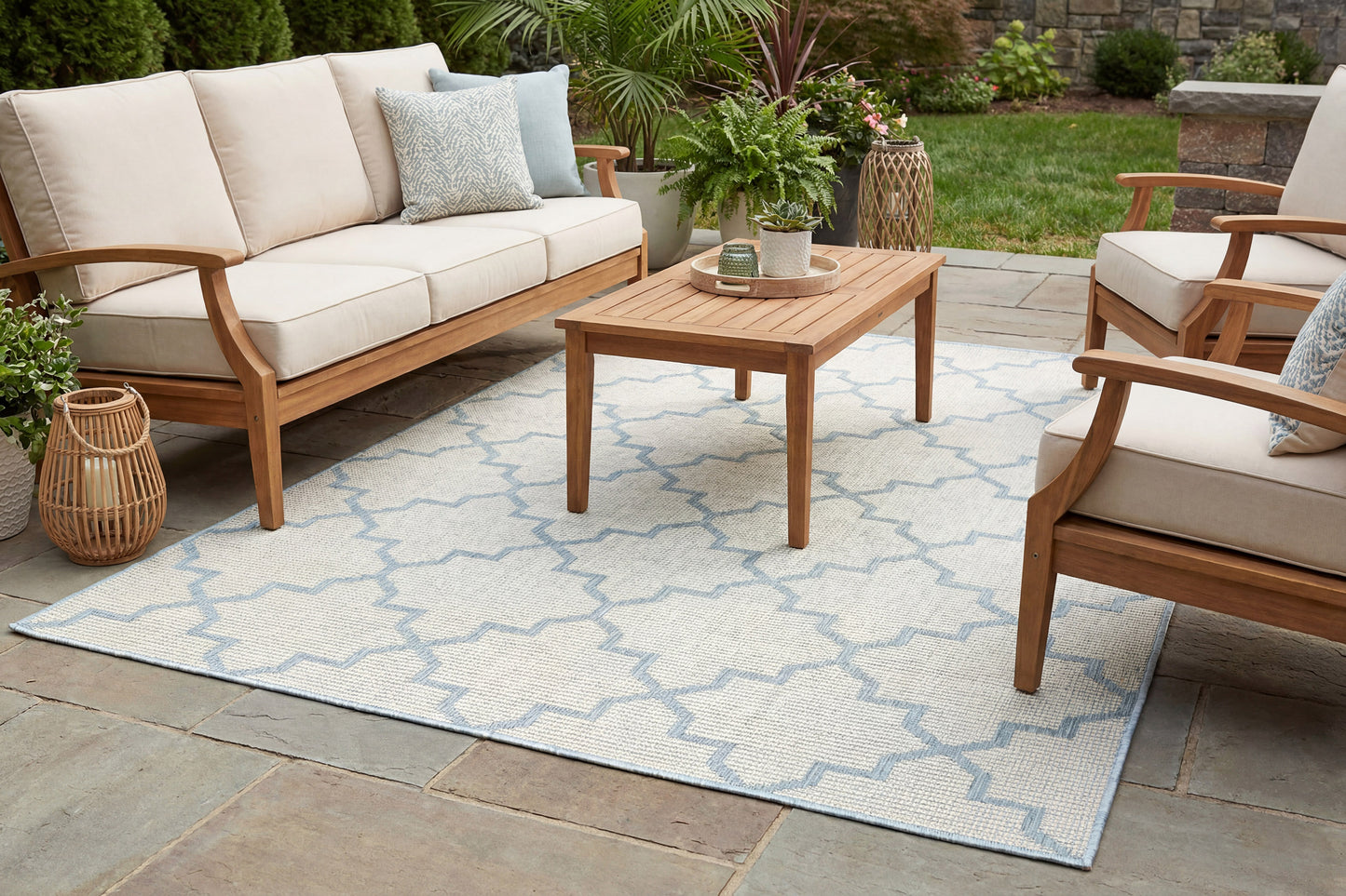 Newport 96003-5001 Blue Area Rug