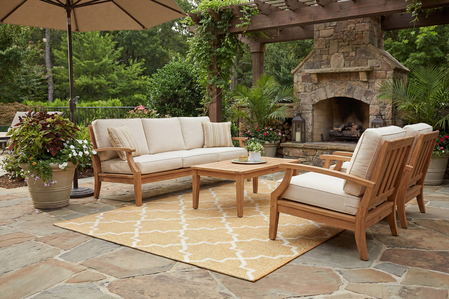 Newport 96003-8008 Orange Area Rug