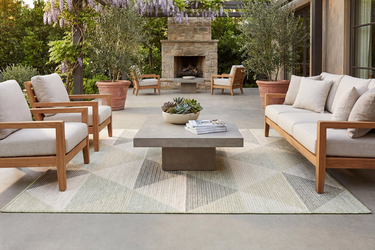 Newport 96004-4002 Green Area Rug