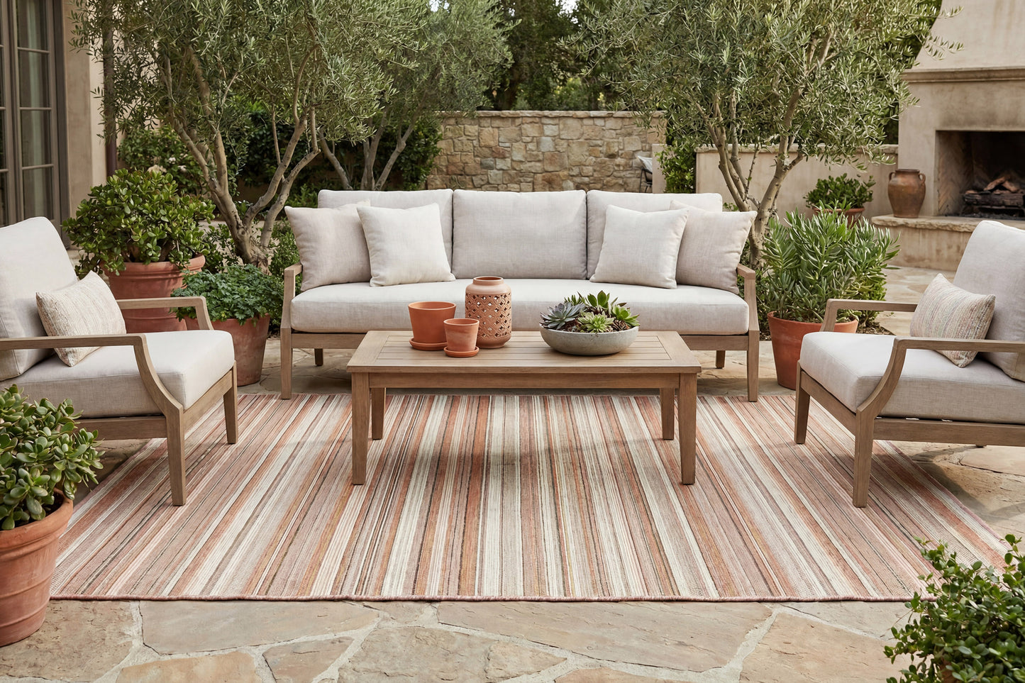 Newport 96005-8003 Blush/Ivory Area Rug