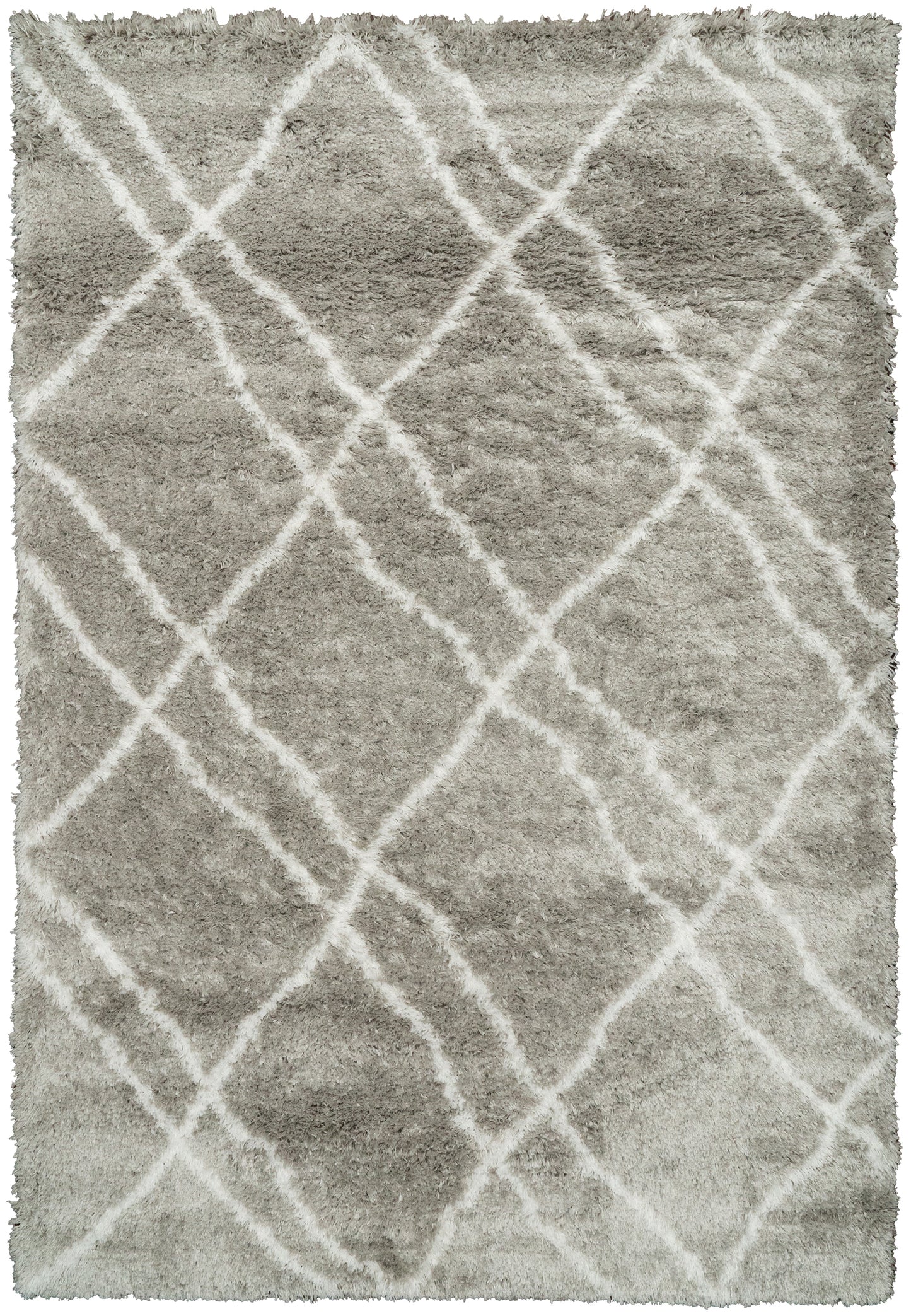 Nordic 7431-900 Silver/White Area Rug
