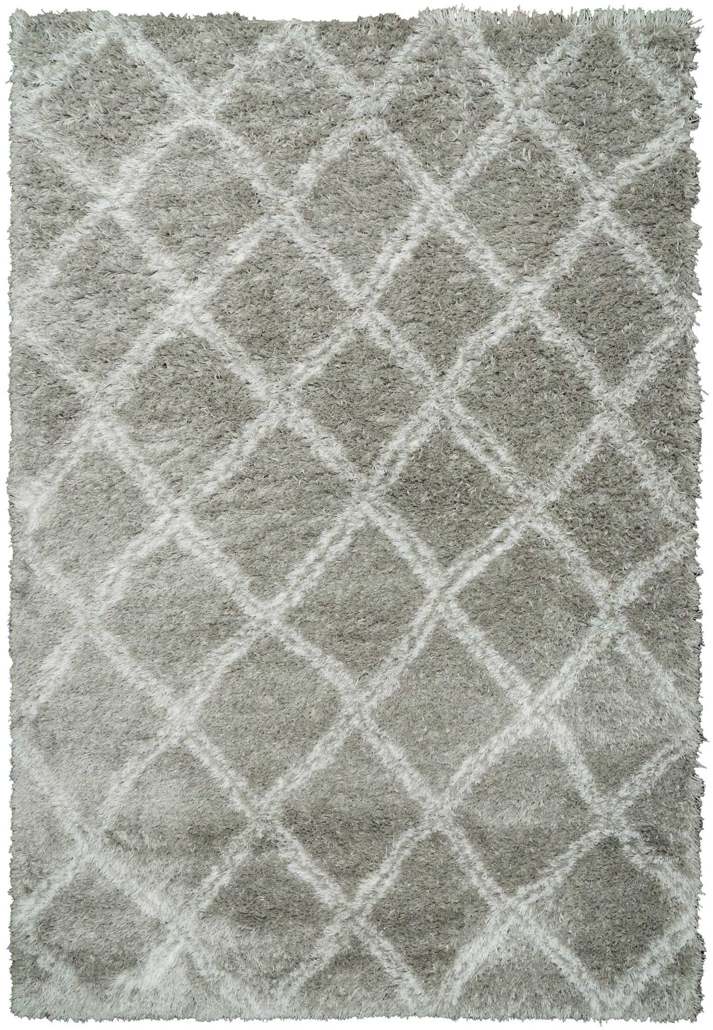 Nordic 7432-900 Silver/White Area Rug