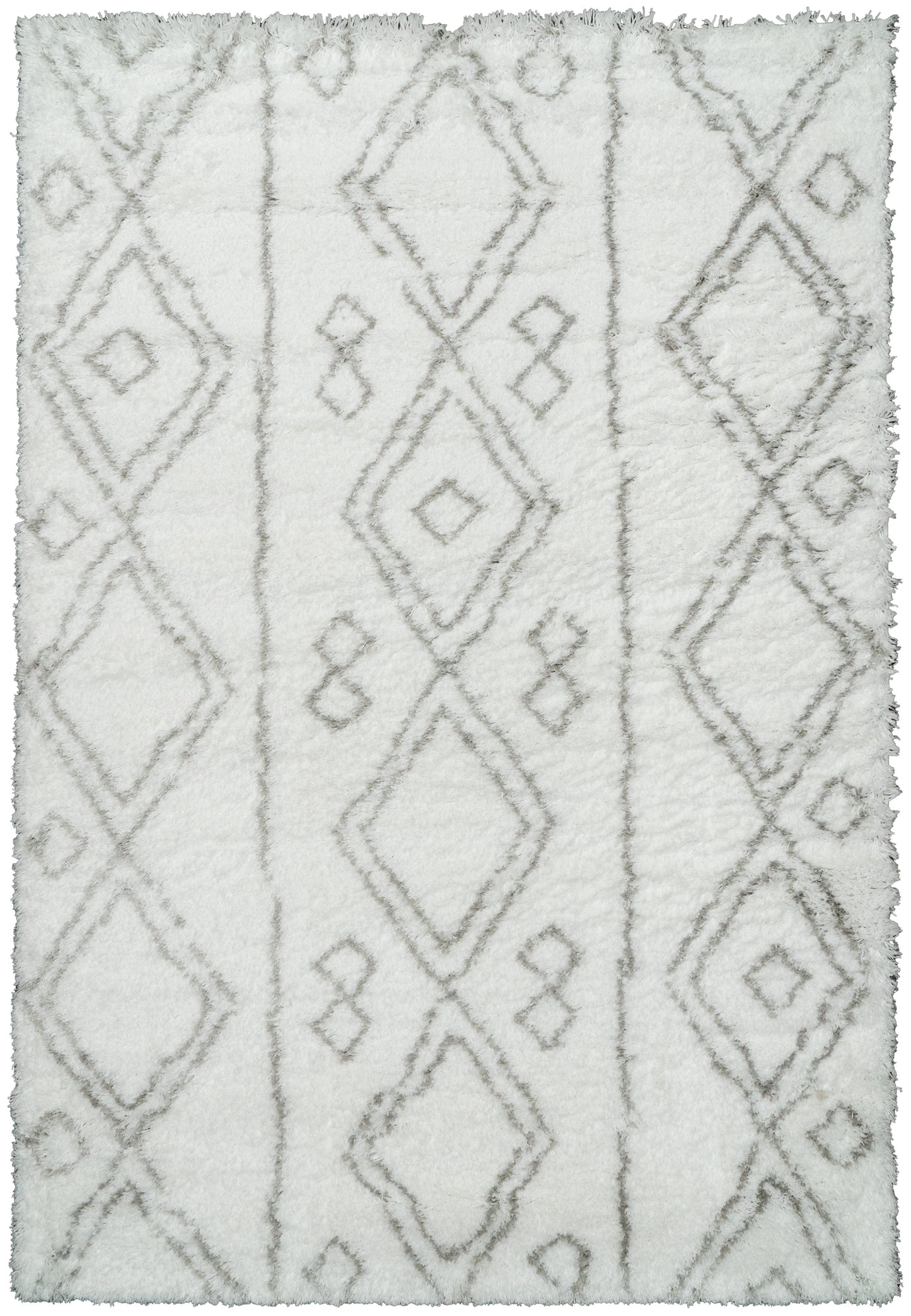 Nordic 7434-100 Grey/White Area Rug