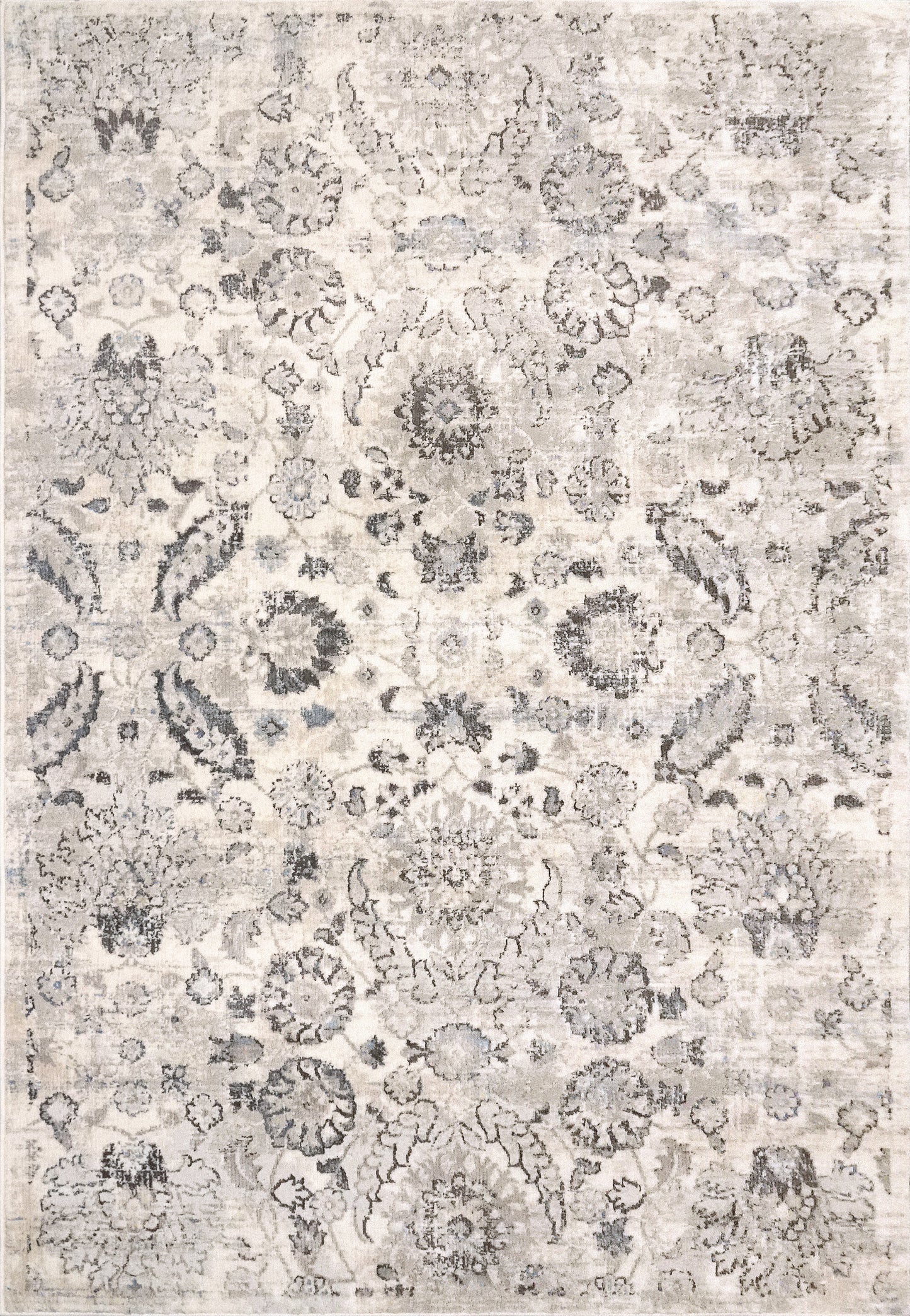 Norma 7284-950 Grey/Blue Area Rug