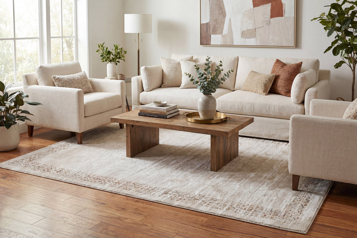 Obsession 9535-199 Cream/Multi Area Rug