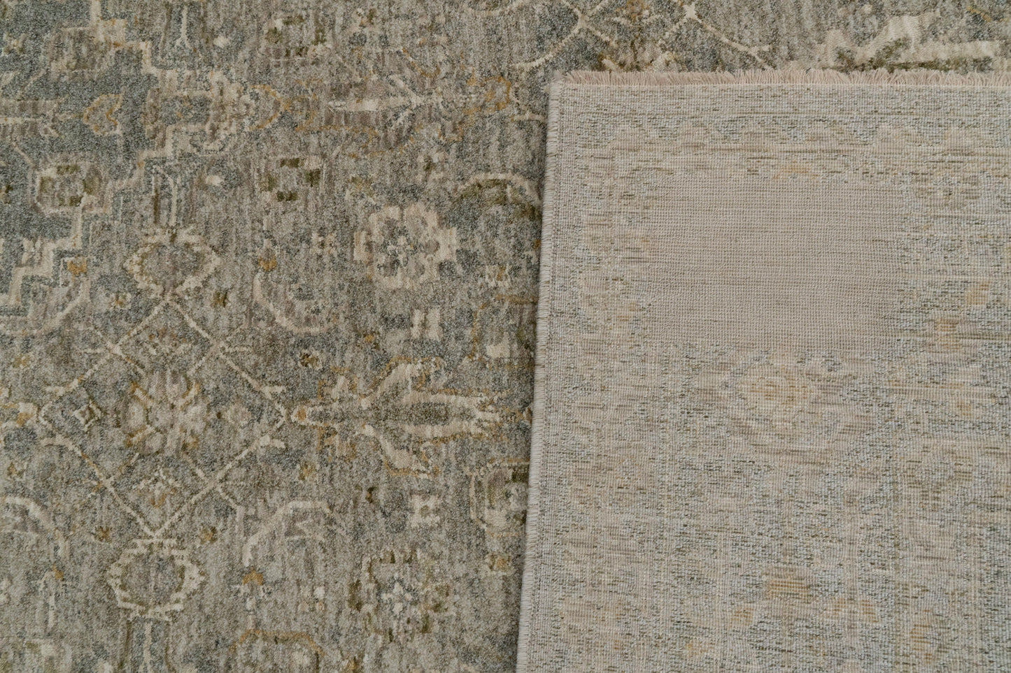 Pacific 15942-910 Grey/Ivory Area Rug