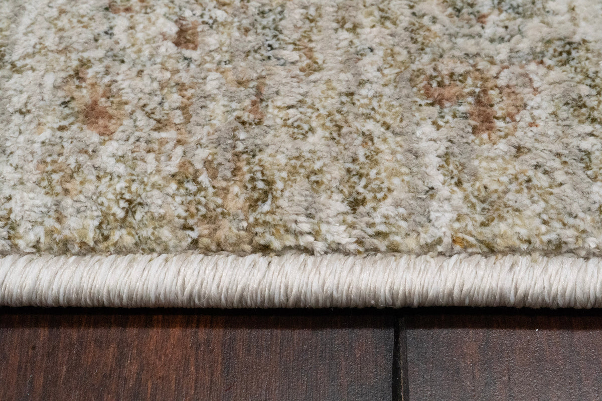 Pacific 15941-813 Beige/Cream/Coral Area Rug