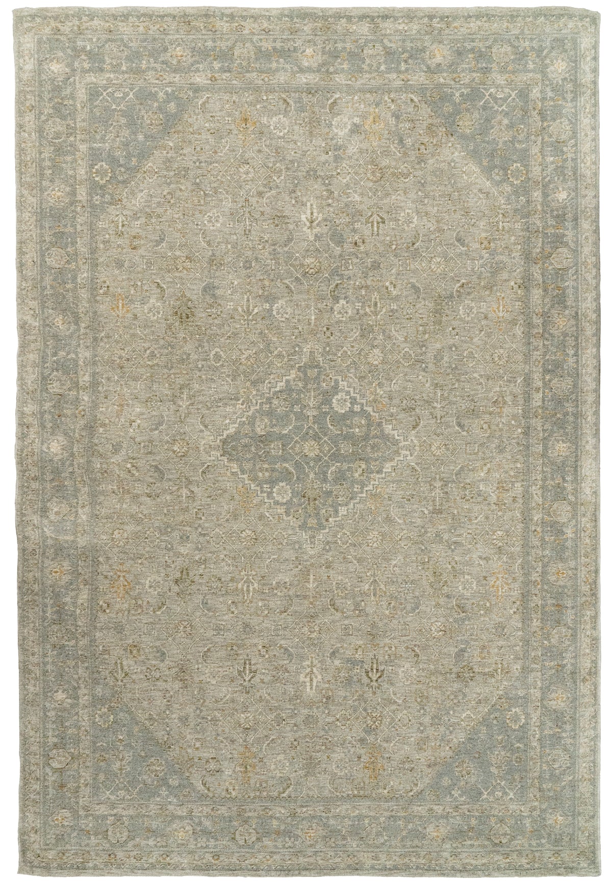 Pacific 15942-910 Grey/Ivory Area Rug