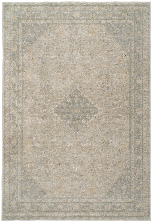 Pacific 15942-910 Grey/Ivory Area Rug