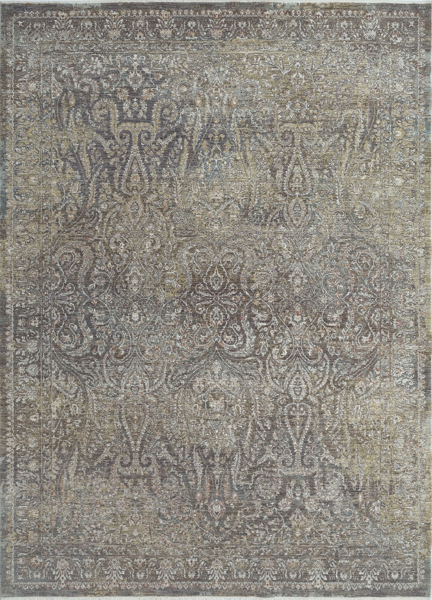 Pandora 17641-881 Brown/Beige/White Area Rug