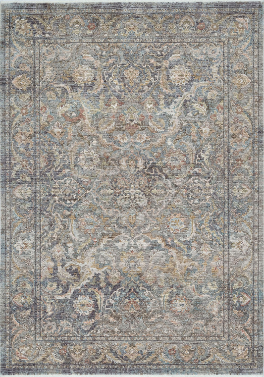 Pandora 17645-599 Navy/Multi Area Rug