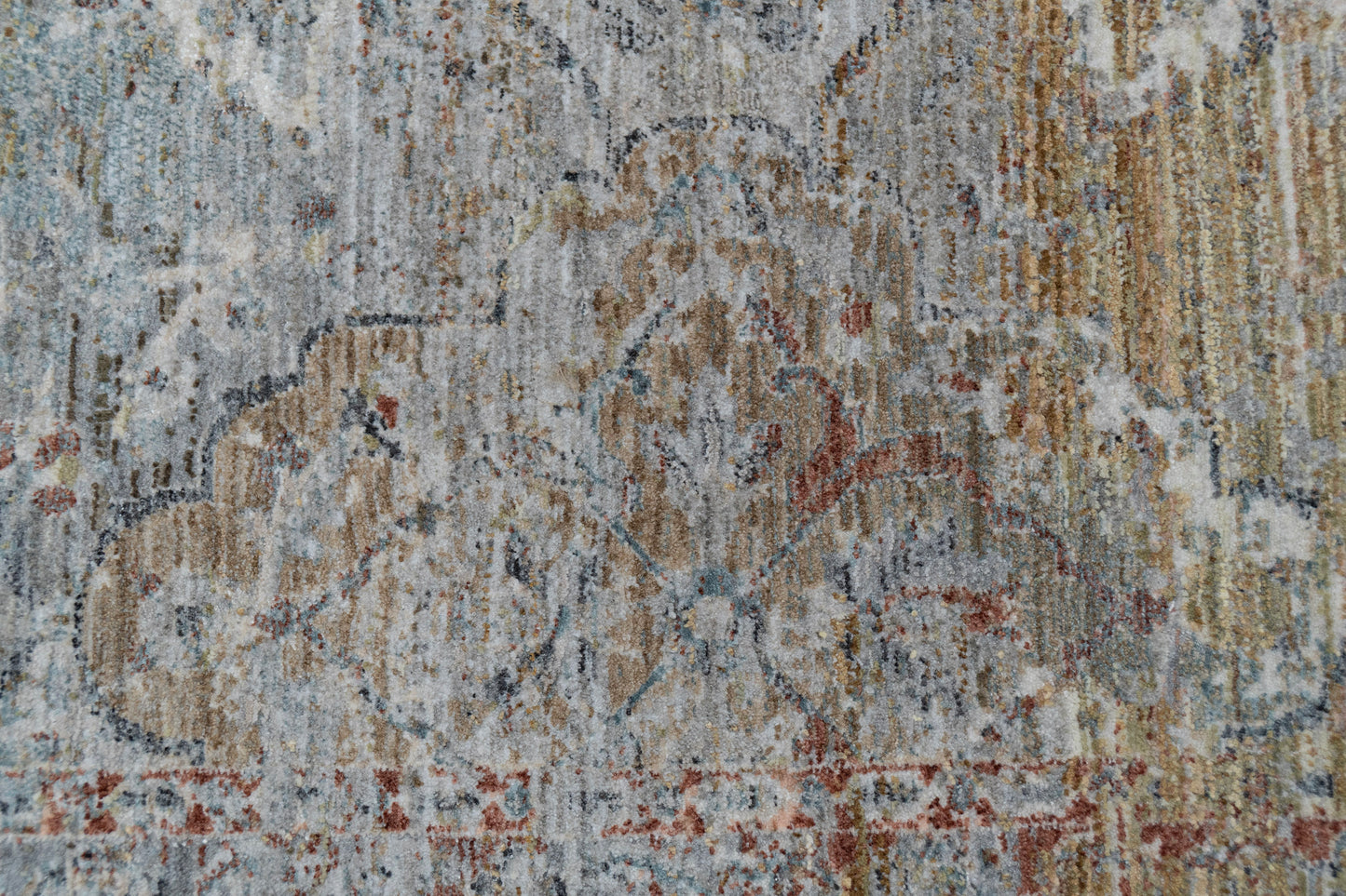 Pandora 17652-659 Rust/Blue/Multi Area Rug