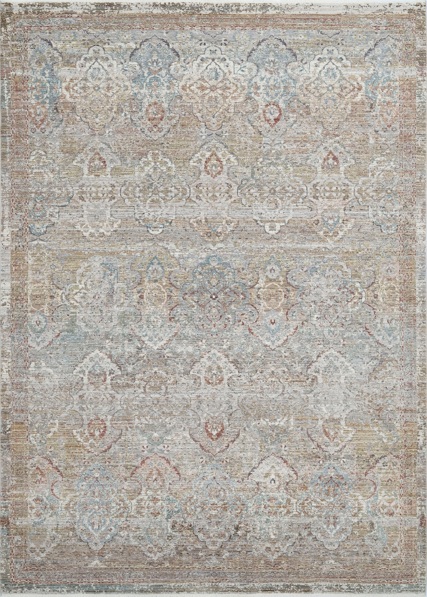 Pandora 17652-659 Rust/Blue/Multi Area Rug