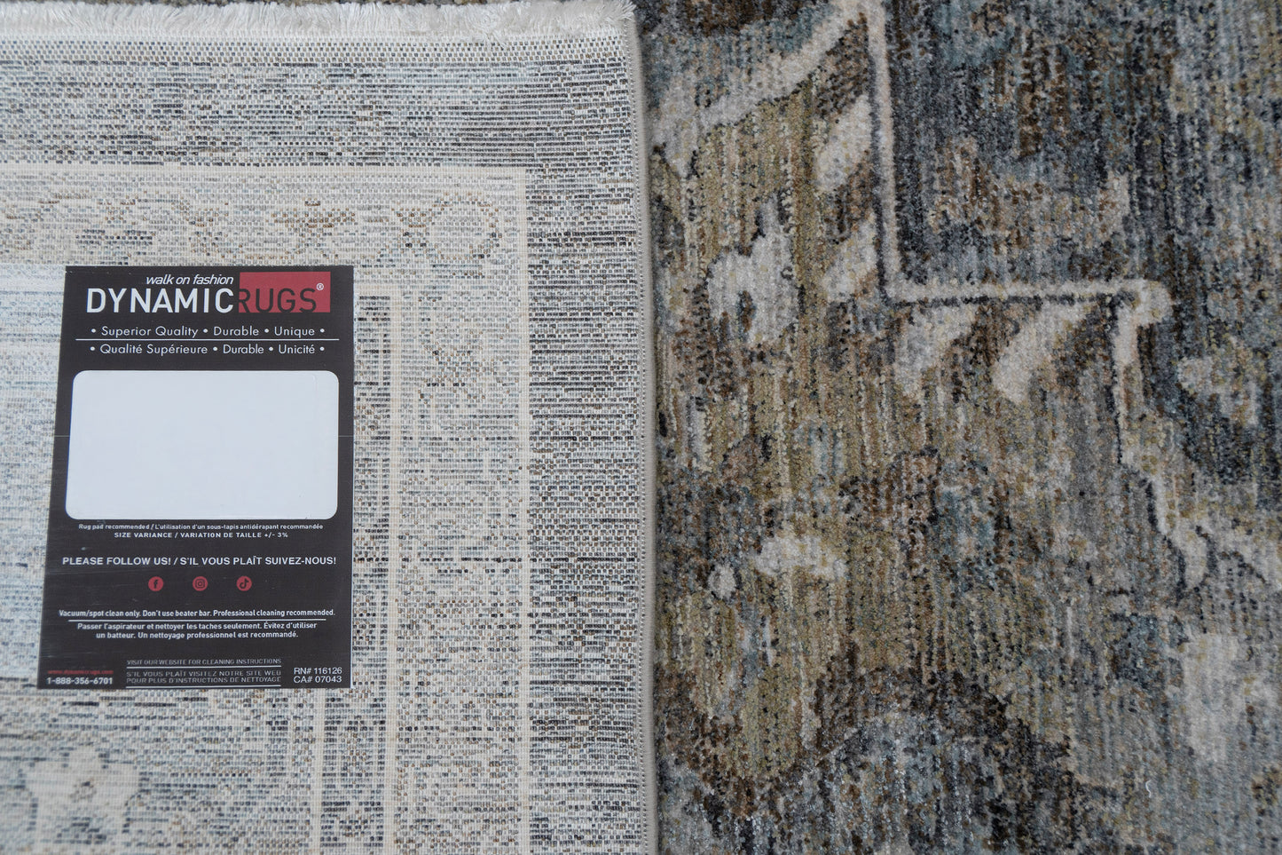 Pandora 17653-980 Grey/Beige Area Rug