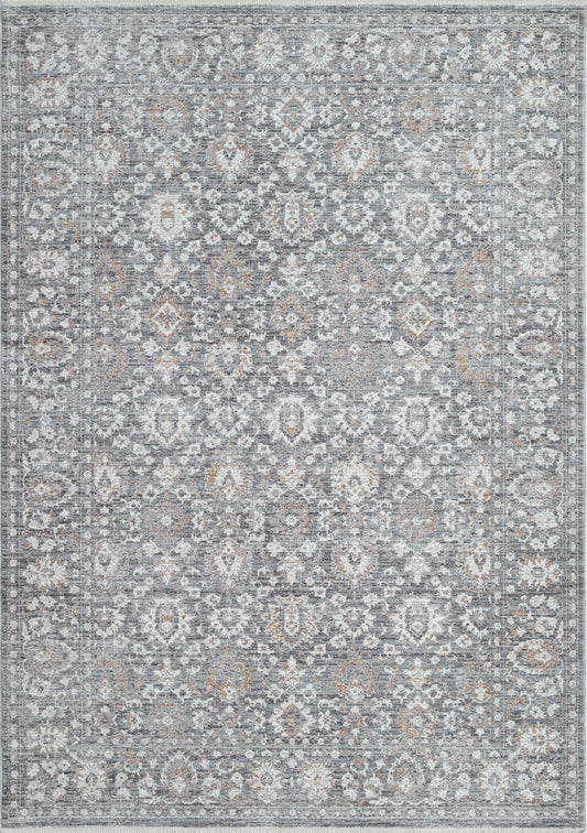 Patara 10566-991 Dark Grey/Silver Area Rug