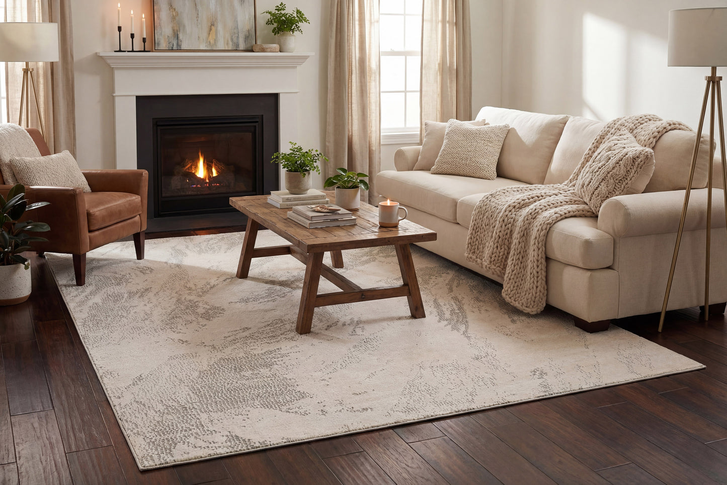 Penta 6320-190 Cream/Ivory Area Rug