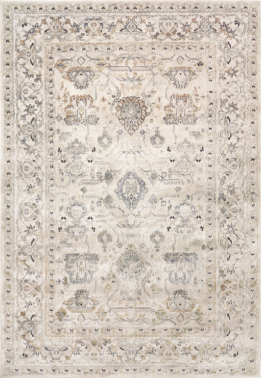 Porter 3355-199 Cream/Multi Area Rug