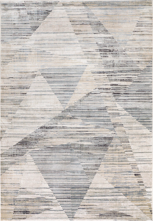 Porter 3357-159 Cream/Blue/Grey Area Rug