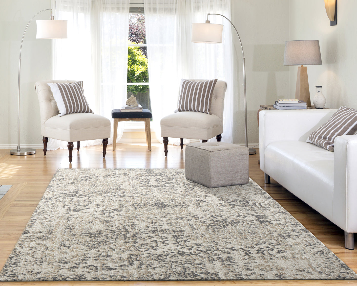 Quartz 27030-180 Beige Area Rug