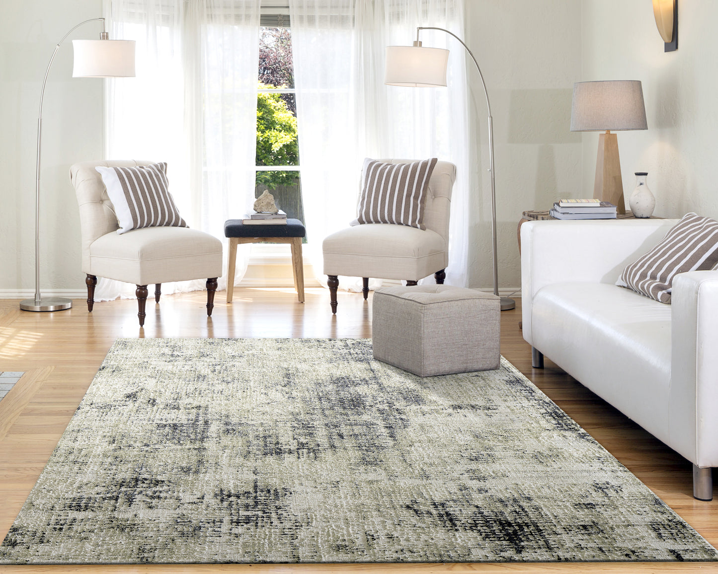 Quartz 27035-190 Grey Area Rug