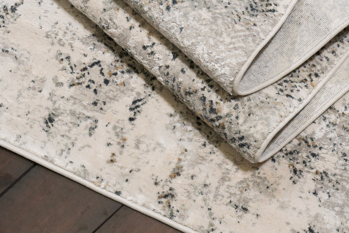 Quartz 27061-190 Ivory/Grey Area Rug