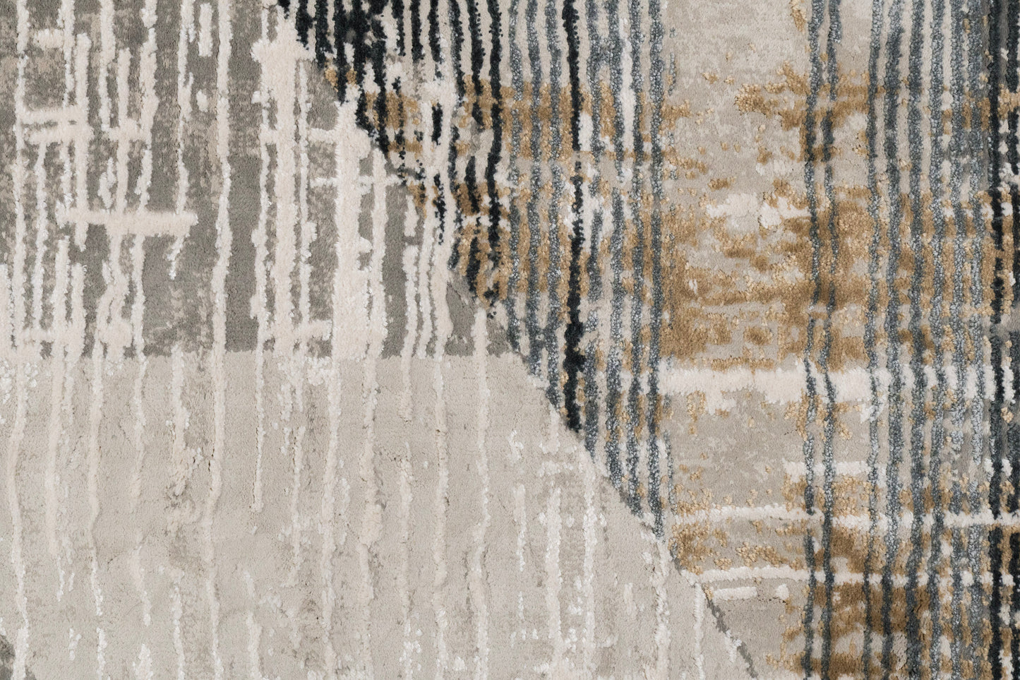 Quartz 27072-155 Ivory/Slate Area Rug