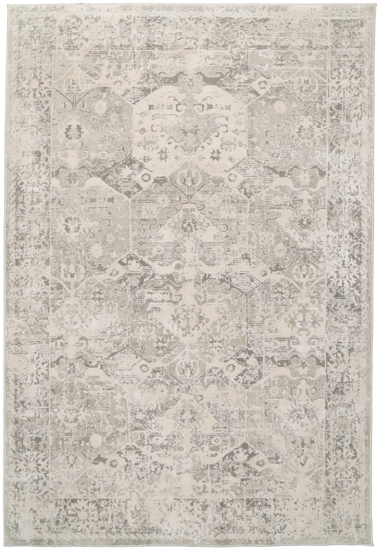Quartz 27073-100 Ivory Area Rug