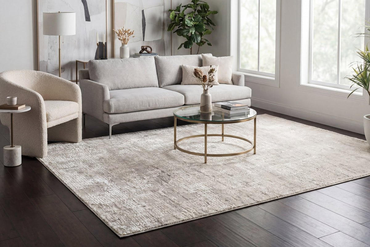Quartz 27035-110 Beige Area Rug