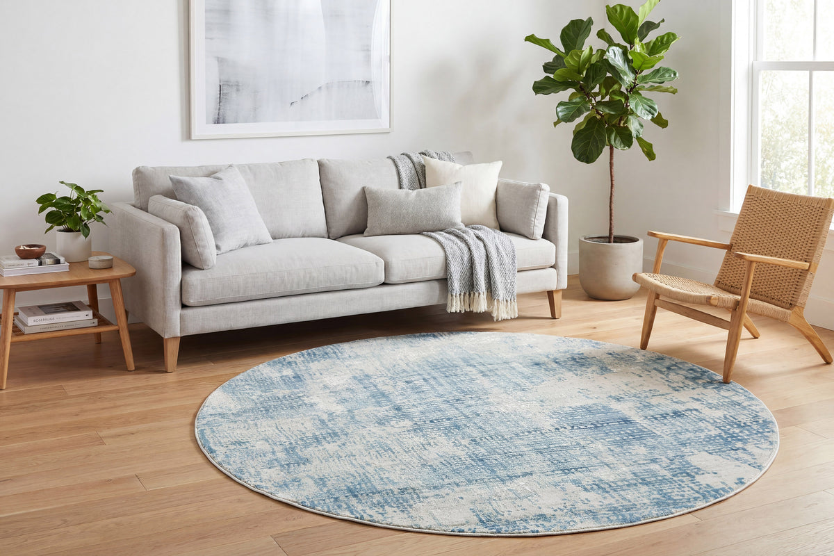 Quartz 27035-150 Blue Area Rug