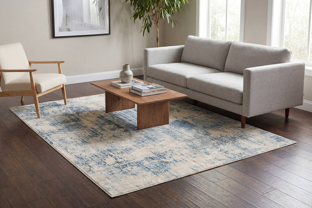 Quartz 27035-150 Blue Area Rug