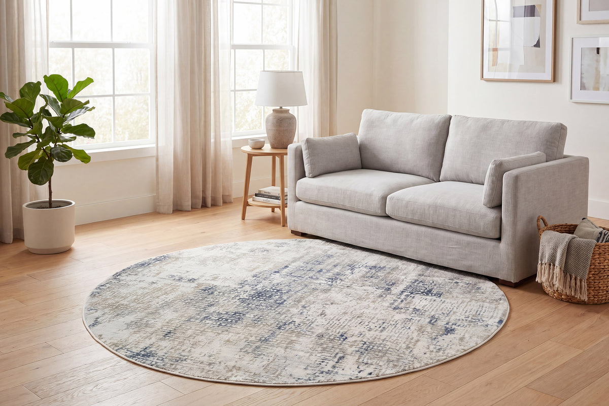 Quartz 27035-190 Grey Area Rug