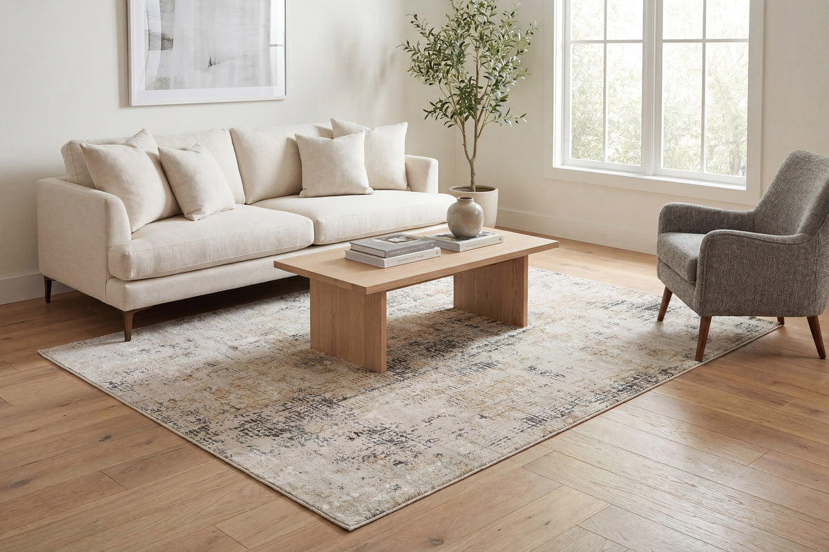 Quartz 27035-190 Grey Area Rug