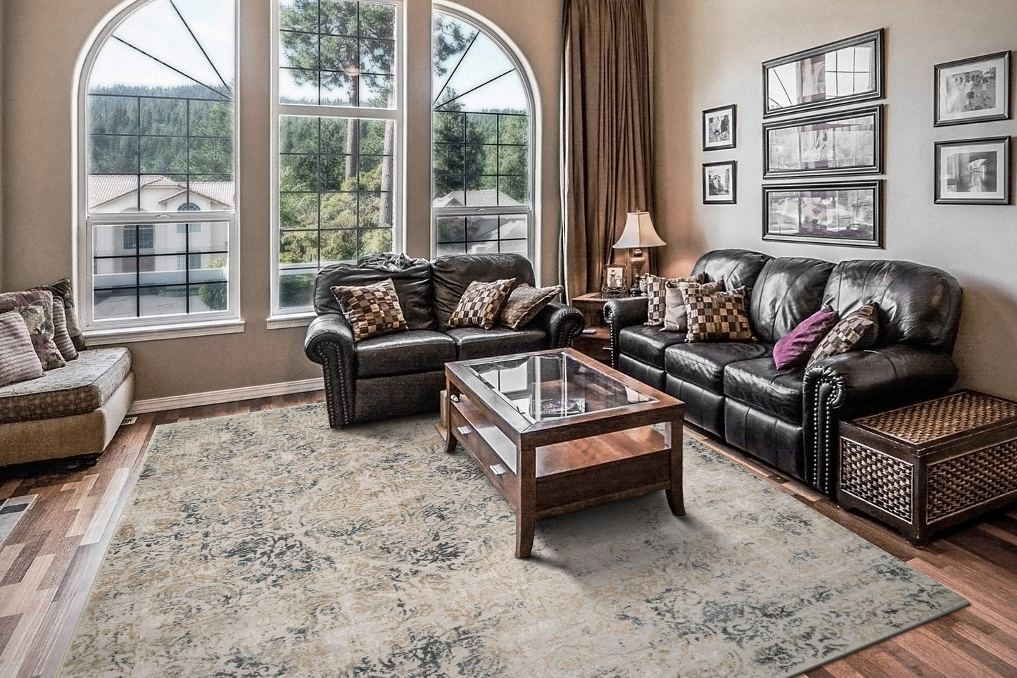 Quartz 27040-115 Light Beige/Grey Area Rug