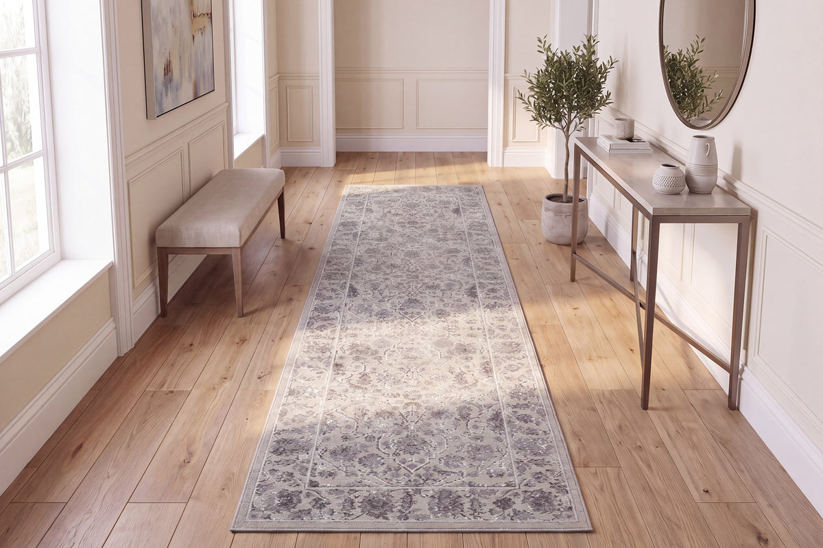 Renaissance 3151-190 Ivory/Grey Area Rug
