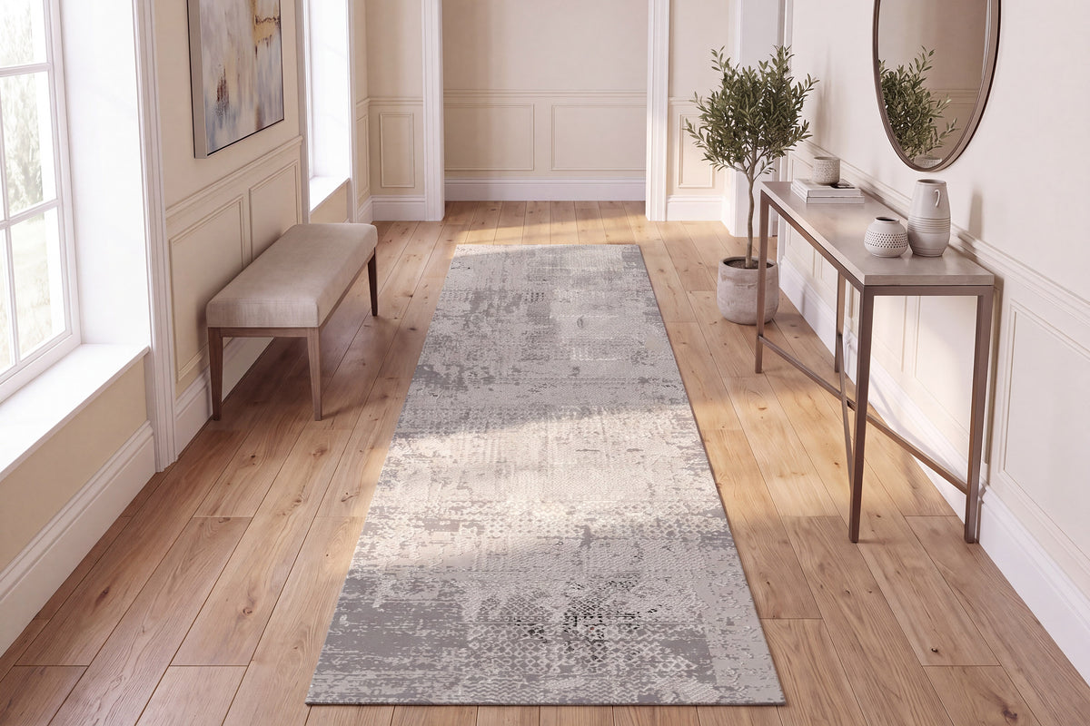 Renaissance 3152-190 Ivory/Grey Area Rug
