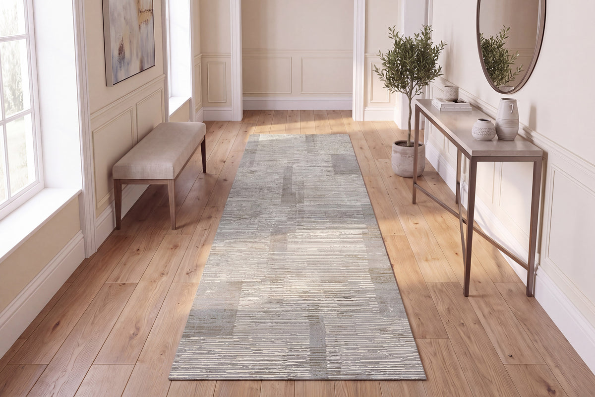 Renaissance 3153-190 Ivory/Grey Area Rug