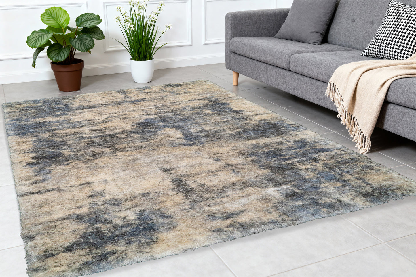 Reverie 3541-190 Cream/Grey Area Rug