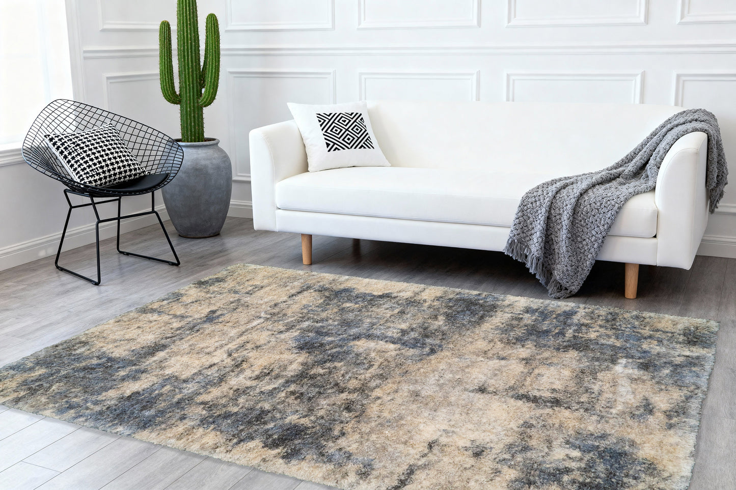 Reverie 3541-190 Cream/Grey Area Rug