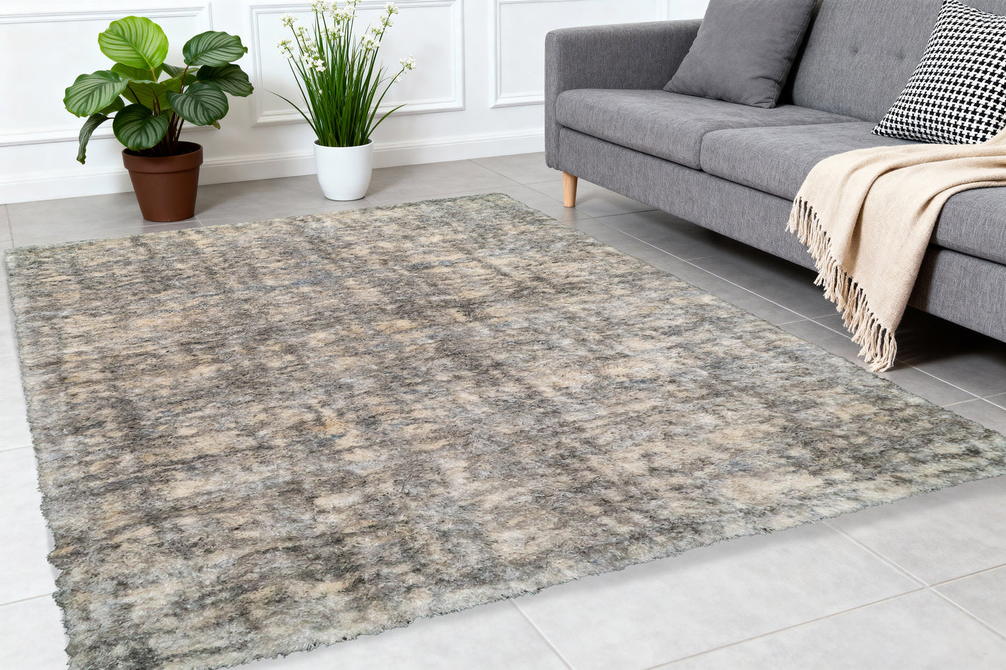 Reverie 3542-190 Cream/Grey Area Rug